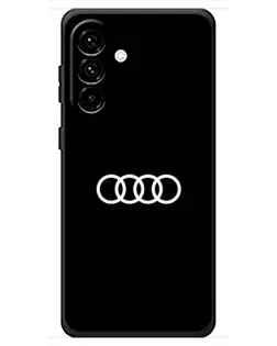 Чехол для Samsung Galaxy A18 4G с картинкой «Audi White Logo» Чехол для Samsung Galaxy A18 4G с картинкой «Audi White Logo»