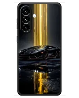 Чохол для Samsung Galaxy A18 4G з картинкою «Нічний Lamborghini драйв»