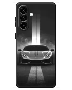 Чехол для Samsung Galaxy A18 4G с картинкой «Lamborghini симметрия дорог» Чехол для Samsung Galaxy A18 4G с картинкой «Lamborghini симметрия дорог»