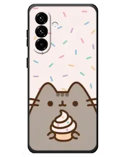 Чехол для Samsung Galaxy A18 4G с картинкой «Пушин с кексом» Чехол для Samsung Galaxy A18 4G с картинкой «Пушин с кексом»