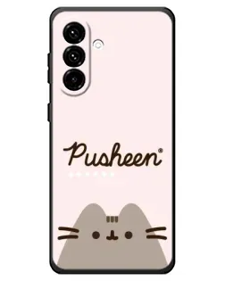 Чехол для Samsung Galaxy A18 4G с картинкой «Pusheen логотип»