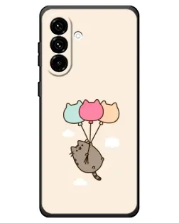 Чехол для Samsung Galaxy A18 4G с картинкой «Пушин на шариках»