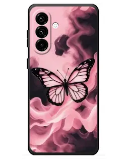 Чехол для Samsung Galaxy A18 4G с картинкой «Бабочка в дыму»