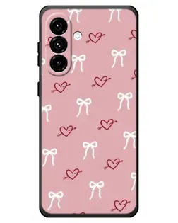 Чохол для Samsung Galaxy A18 4G з картинкою «Серця та банти» Чохол для Samsung Galaxy A18 4G з картинкою «Серця та банти»