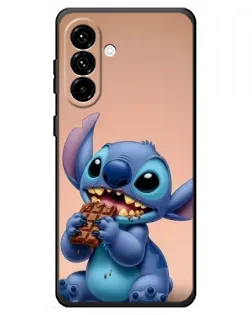 Чохол для Samsung Galaxy A18 4G з картинкою «Стіч їсть шоколад» Чохол для Samsung Galaxy A18 4G з картинкою «Стіч їсть шоколад»