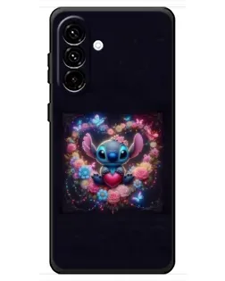 Чохол для Samsung Galaxy A18 4G з картинкою «Stitch у квітах» Чохол для Samsung Galaxy A18 4G з картинкою «Stitch у квітах»