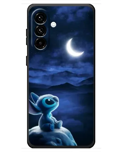 Чехол для Samsung Galaxy A18 4G с картинкой «Лунная ночь Стича»