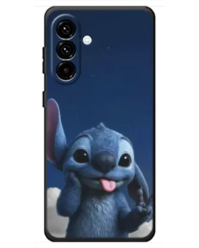 Чехол для Samsung Galaxy A18 4G с картинкой «Стич в облаках»