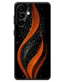 Чехол для Samsung Galaxy A18 4G с картинкой «Огненная звездная волна»
