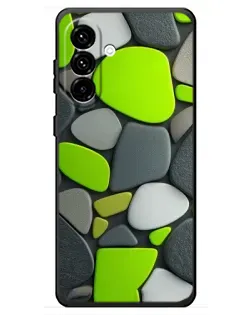 Чехол для Samsung Galaxy A18 4G с картинкой «Яркая неоновая галька» Чехол для Samsung Galaxy A18 4G с картинкой «Яркая неоновая галька»