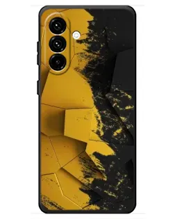 Чехол для Samsung Galaxy A18 4G с картинкой «Золотые осколки геометрии» Чехол для Samsung Galaxy A18 4G с картинкой «Золотые осколки геометрии»