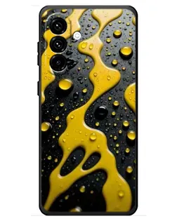 Чехол для Samsung Galaxy A18 4G с картинкой «Жидкое желтое золото» Чехол для Samsung Galaxy A18 4G с картинкой «Жидкое желтое золото»