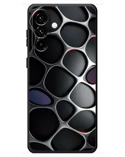 Чехол для Samsung Galaxy A18 4G с картинкой «Объемная темная решетка» Чехол для Samsung Galaxy A18 4G с картинкой «Объемная темная решетка»