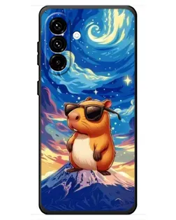 Чехол для Samsung Galaxy A18 4G с картинкой «Капибара Ван Гога»