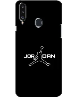 Чехол для Samsung Galaxy A20s (A207) с картинкой «Nike Pink Swirl»