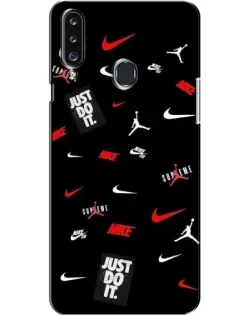 Чехол для Samsung Galaxy A20s (A207) с картинкой «Nike Mix Pattern» Чехол для Samsung Galaxy A20s (A207) с картинкой «Nike Mix Pattern»
