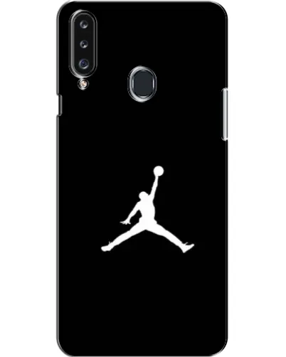 Чехол для Samsung Galaxy A20s (A207) с картинкой «Jordan Silhouette»