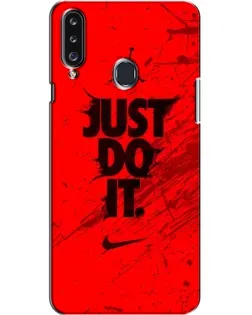 Чехол для Samsung Galaxy A20s (A207) с картинкой «Nike Just Do It» Чехол для Samsung Galaxy A20s (A207) с картинкой «Nike Just Do It»