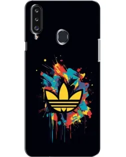 Чехол для Samsung Galaxy A20s (A207) с картинкой «Adidas Splash»
