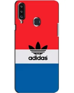 Чехол для Samsung Galaxy A20s (A207) с картинкой «Ретро блоки Adidas»
