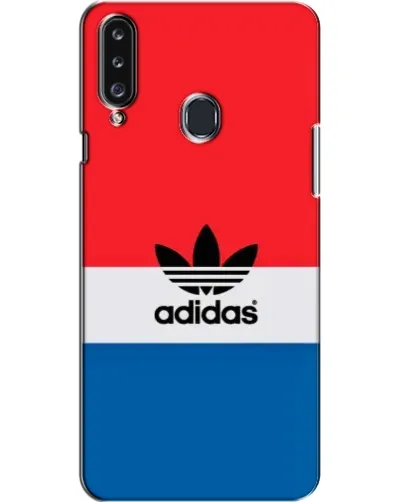 Чехол для Samsung Galaxy A20s (A207) с картинкой «Ретро блоки Adidas»