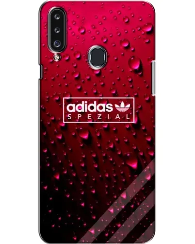 Чехол для Samsung Galaxy A20s (A207) с картинкой «Adidas Gold Marble»