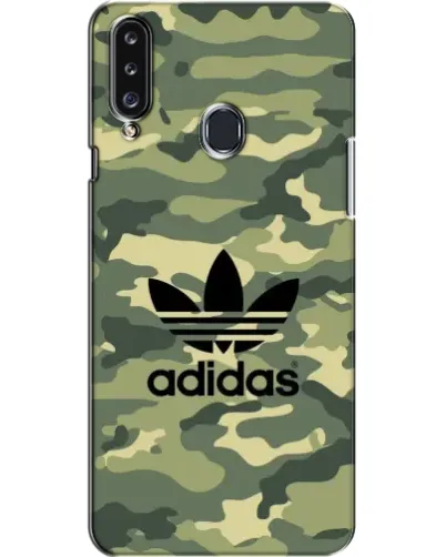 Чехол для Samsung Galaxy A20s (A207) с картинкой «Милитари стиль Adidas»