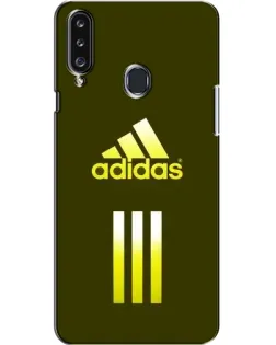 Чехол для Samsung Galaxy A20s (A207) с картинкой «Оливковый градиент Adidas»