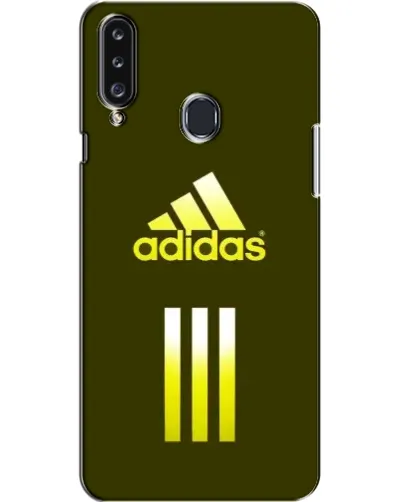 Чехол для Samsung Galaxy A20s (A207) с картинкой «Оливковый градиент Adidas»