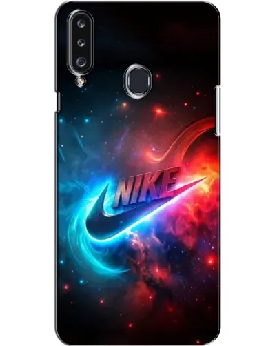 Чехол для Samsung Galaxy A20s (A207) с картинкой «Огненный логотип Nike» Чехол для Samsung Galaxy A20s (A207) с картинкой «Огненный логотип Nike»