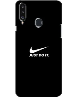 Чехол для Samsung Galaxy A20s (A207) с картинкой «Минимализм от Nike» Чехол для Samsung Galaxy A20s (A207) с картинкой «Минимализм от Nike»