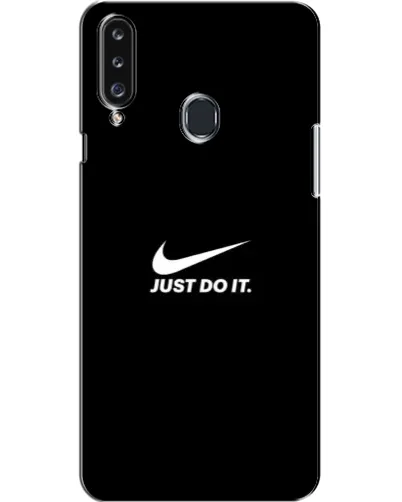 Чехол для Samsung Galaxy A20s (A207) с картинкой «Минимализм от Nike» Чехол для Samsung Galaxy A20s (A207) с картинкой «Минимализм от Nike»