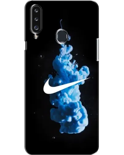 Чехол для Samsung Galaxy A20s (A207) с картинкой «Nike и синий дым» Чехол для Samsung Galaxy A20s (A207) с картинкой «Nike и синий дым»