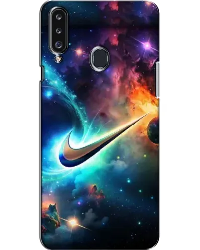 Чехол для Samsung Galaxy A20s (A207) с картинкой «Космический Nike Swoosh» Чехол для Samsung Galaxy A20s (A207) с картинкой «Космический Nike Swoosh»