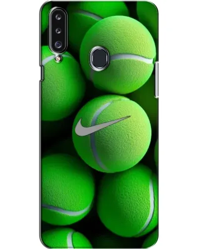 Чехол для Samsung Galaxy A20s (A207) с картинкой «Теннисные мячи Найк» Чехол для Samsung Galaxy A20s (A207) с картинкой «Теннисные мячи Найк»