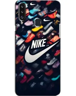 Чехол для Samsung Galaxy A20s (A207) с картинкой «Коллекция кроссовок Nike» Чехол для Samsung Galaxy A20s (A207) с картинкой «Коллекция кроссовок Nike»