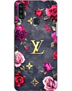 Чехол для Samsung Galaxy A20s (A207) с картинкой «Цветочный Louis Vuitton»
