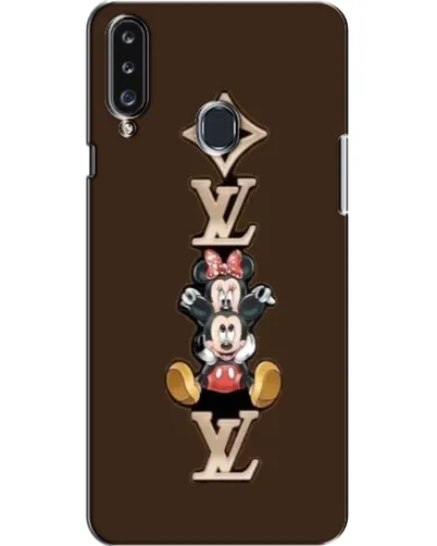 Чехол для Samsung Galaxy A20s (A207) с картинкой «LV и Микки Маус»