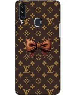Чехол для Samsung Galaxy A20s (A207) с картинкой «LV с бантом»