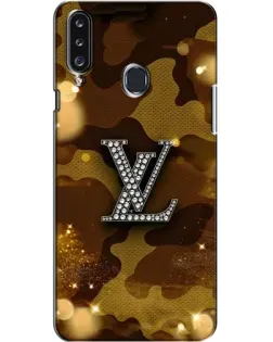 Чехол для Samsung Galaxy A20s (A207) с картинкой «Камуфляжный Louis Vuitton»
