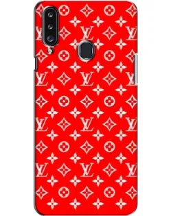 Чехол для Samsung Galaxy A20s (A207) с картинкой «Яркий паттерн LV»