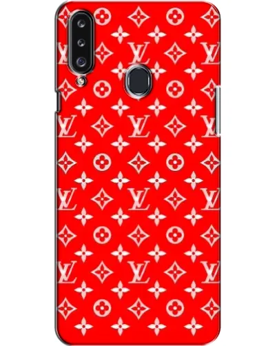 Чехол для Samsung Galaxy A20s (A207) с картинкой «Яркий паттерн LV»