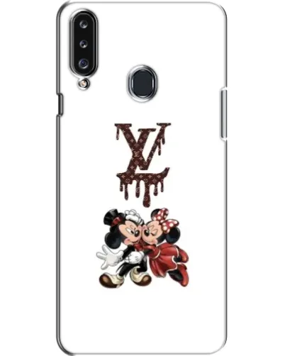 Чехол для Samsung Galaxy A20s (A207) с картинкой «LV и Микки Маус»