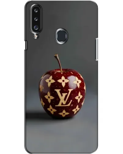 Чехол для Samsung Galaxy A20s (A207) с картинкой «Красное яблоко LV»