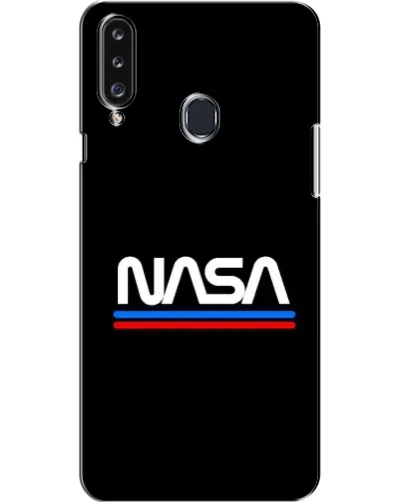 Чехол для Samsung Galaxy A20s (A207) с картинкой «NASA — классика Red Blue» Чехол для Samsung Galaxy A20s (A207) с картинкой «NASA — классика Red Blue»