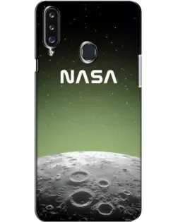 Чехол для Samsung Galaxy A20s (A207) с картинкой «NASA — лунный градиент»