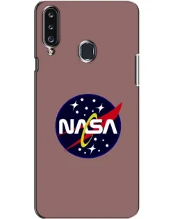 Чехол для Samsung Galaxy A20s (A207) с картинкой «NASA — ретро космос»