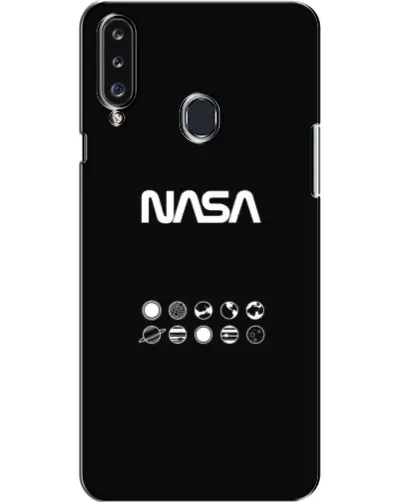 Чехол для Samsung Galaxy A20s (A207) с картинкой «NASA — технический принт» Чехол для Samsung Galaxy A20s (A207) с картинкой «NASA — технический принт»