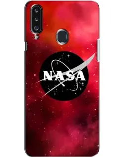 Чехол для Samsung Galaxy A20s (A207) с картинкой «NASA — красная туманность»