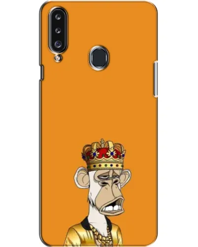 Чехол для Samsung Galaxy A20s (A207) с картинкой «Золотая обезьяна Bored Ape» Чехол для Samsung Galaxy A20s (A207) с картинкой «Золотая обезьяна Bored Ape»